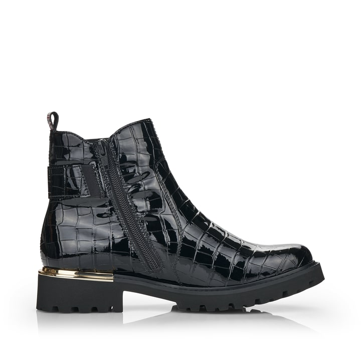 Remonte Artikelnummer D8684-02 remonte Damen Chelsea Boots lackschwarz Discount Store für neue Produkte