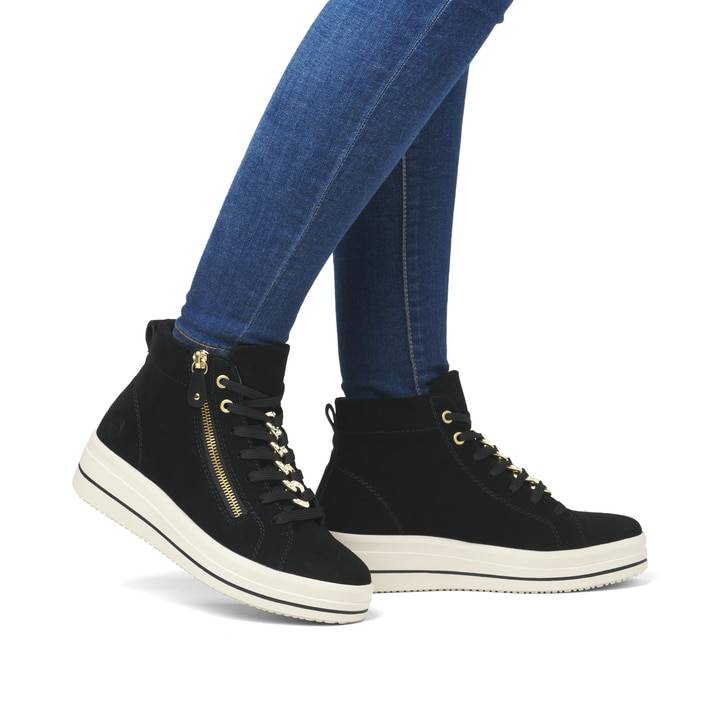 Remonte Artikelnummer D1C70-02 remonte Damen Sneaker tiefschwarz Nur noch ein Tag übrig