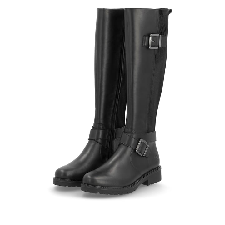 Remonte Artikelnummer R6593-00 remonte Damen Hochschaftstiefel nachtschwarz 50% Rabatt mit kostenlosem Versand