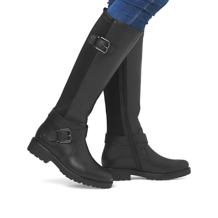 Remonte Artikelnummer R6593-00 remonte Damen Hochschaftstiefel nachtschwarz 50% Rabatt mit kostenlosem Versand