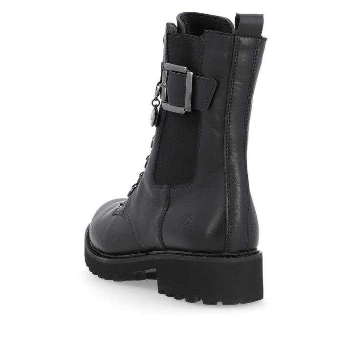 Remonte Artikelnummer D8668-00 remonte Damen Schnürstiefel urbanschwarz Fabrikladen