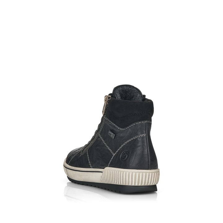 Remonte Artikelnummer D0772-01 remonte Damen Schnürschuhe graphitschwarz Black Friday Preise