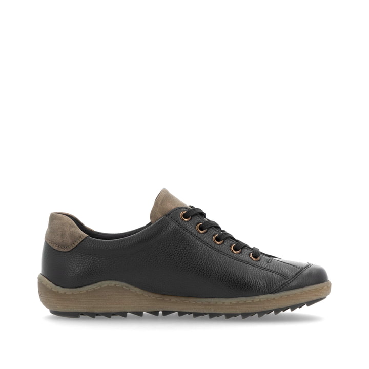 Remonte Artikelnummer R1402-08 remonte Damen Schnürschuhe urbanschwarz-zimtbraun Im Verkauf