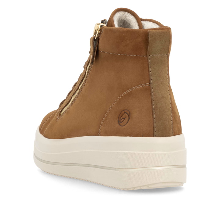 Remonte Artikelnummer D1C70-22 remonte Damen Sneaker haselnussbraun 50% Rabatt für begrenzte Zeit