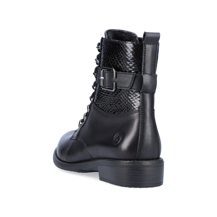 Remonte Artikelnummer D0F72-01 remonte Damen Biker Boots mitternachtsschwarz Auslauf