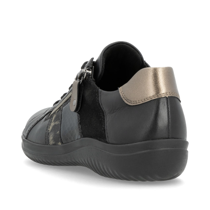 Remonte Artikelnummer D1E00-03 remonte Damen Schnürschuhe asphaltschwarz Verkauf