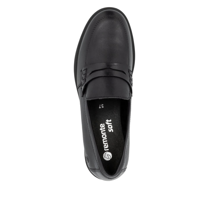 Remonte Artikelnummer D1U01-01 remonte Damen Loafers mattschwarz Kostenloser Versand