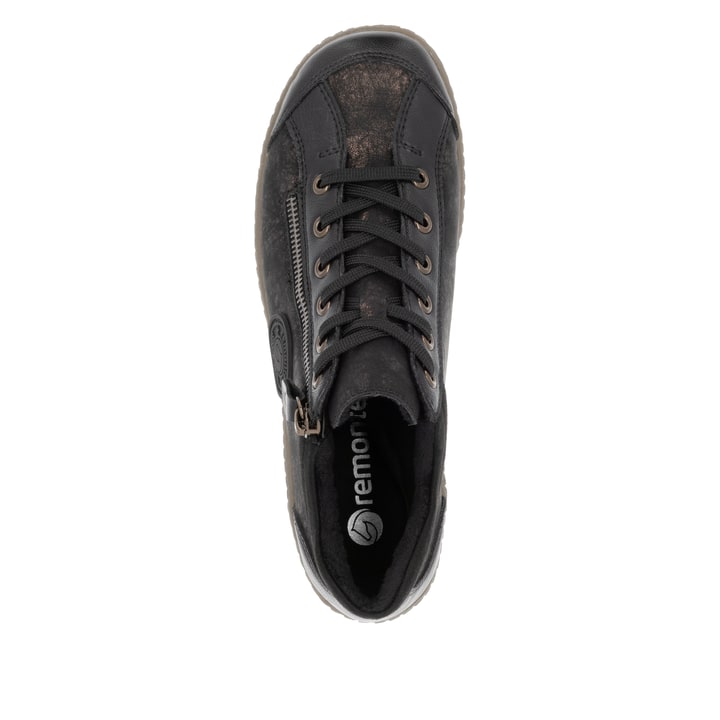 Remonte Artikelnummer R1477-90 remonte Damen Schnürschuhe braunschwarz Fabrik Onlineshop