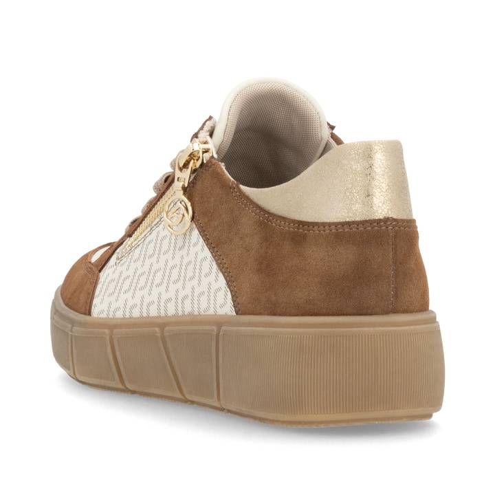 Remonte Artikelnummer D1T00-60 remonte Damen Sneaker hellbeige-noisette Fabrikpreis