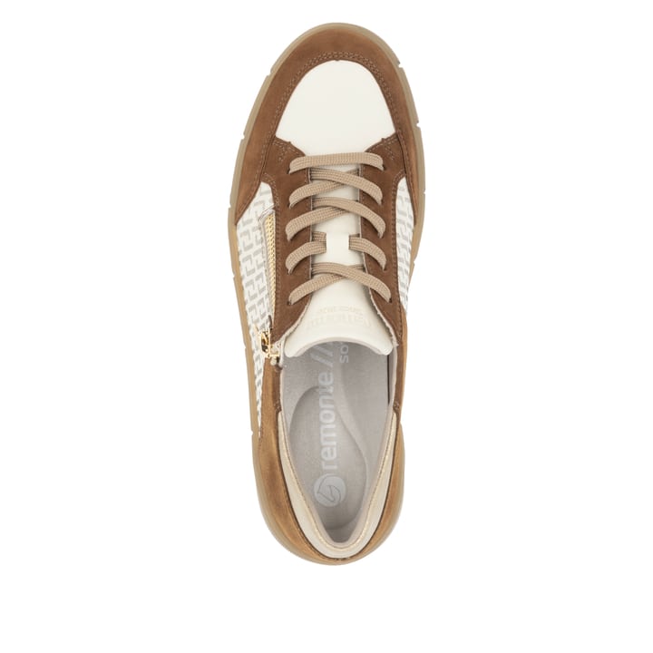 Remonte Artikelnummer D1T00-60 remonte Damen Sneaker hellbeige-noisette Fabrikpreis