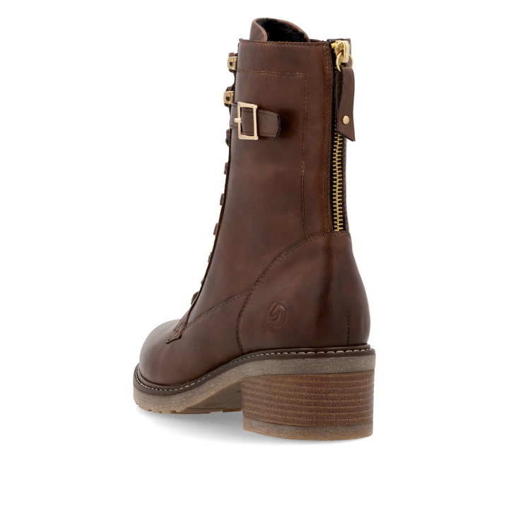 Remonte Artikelnummer D1A78-22 remonte Damen Biker Boots nussbraun Großer Ausverkauf