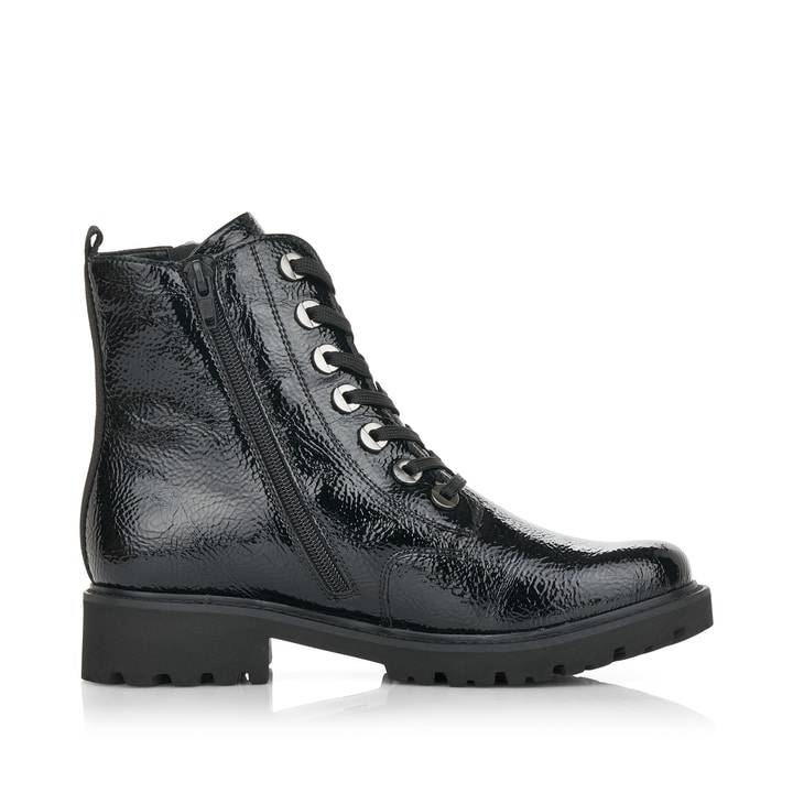 Remonte Artikelnummer D8671-02 remonte Damen Schnürstiefel mattschwarz Black Friday