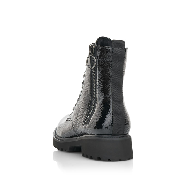Remonte Artikelnummer D8671-02 remonte Damen Schnürstiefel mattschwarz Black Friday