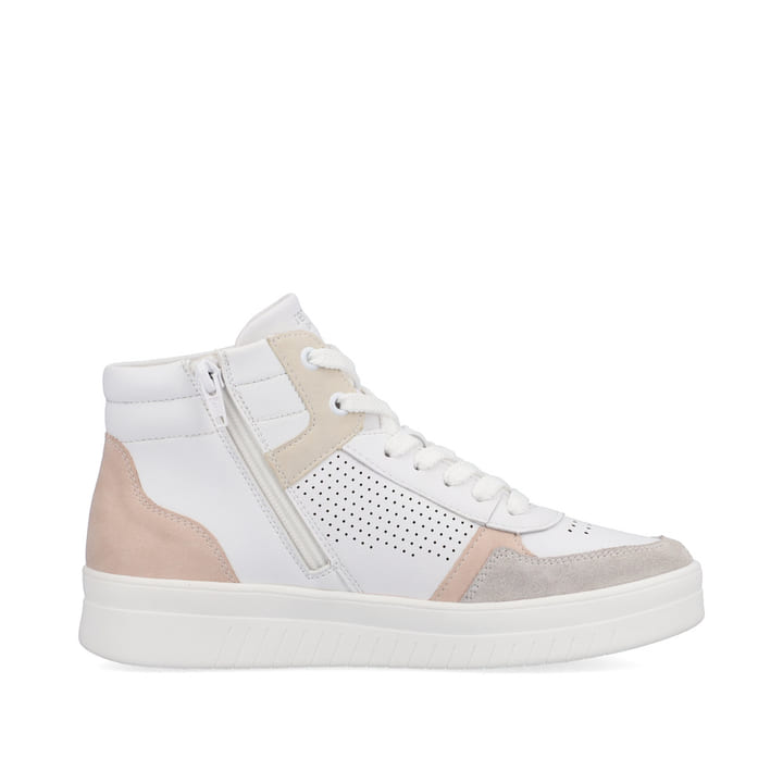 Remonte Artikelnummer D0J70-80 remonte Damen Sneaker macciatoweiß-altrosa-beige Online Outlet