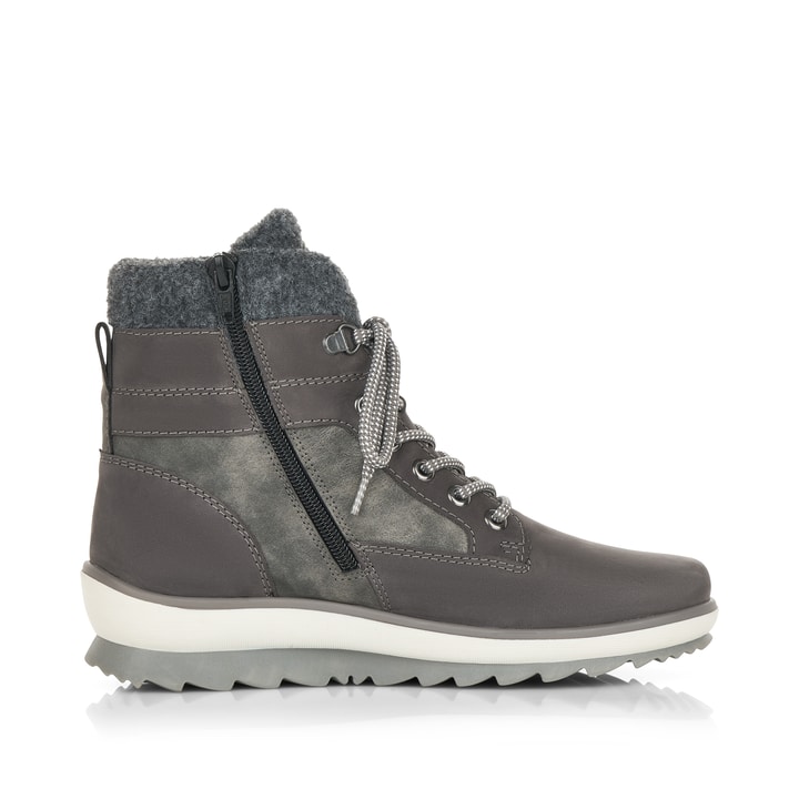 Remonte Artikelnummer R8477-45 remonte Damen Schnürstiefel granitgrau Große Rabatte
