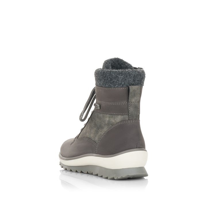 Remonte Artikelnummer R8477-45 remonte Damen Schnürstiefel granitgrau Große Rabatte