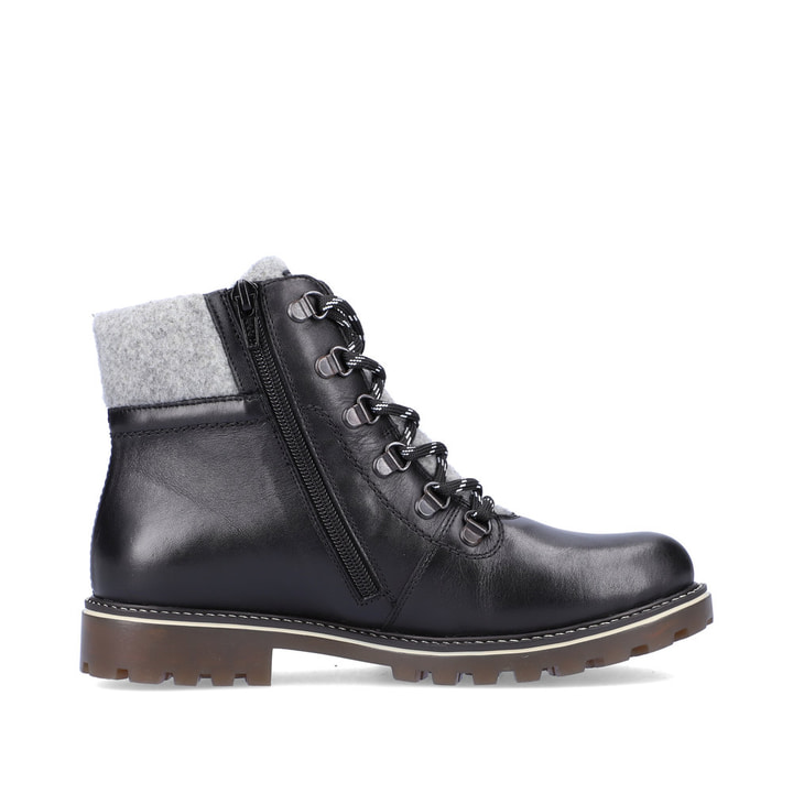 Remonte Artikelnummer D8462-02 remonte Damen Schnürstiefel graphitschwarz Sonderangebote