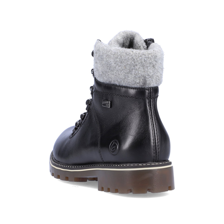 Remonte Artikelnummer D8462-02 remonte Damen Schnürstiefel graphitschwarz Sonderangebote