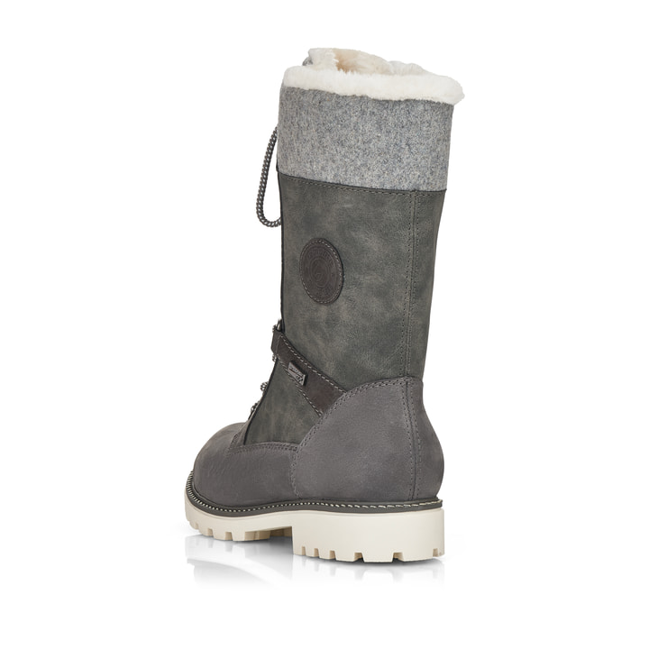 Remonte Artikelnummer D8474-45 remonte Damen Hochschaftstiefel mondgrau Wochenangebot