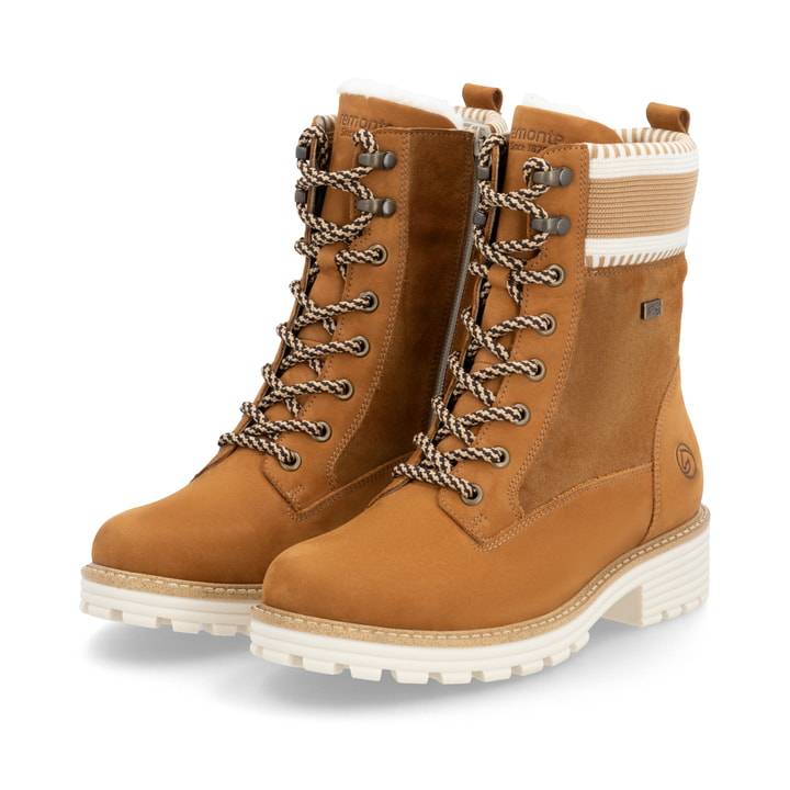 Remonte Artikelnummer D0W77-22 remonte Damen Schnürstiefel kupfer Vierteljährliche Förderung