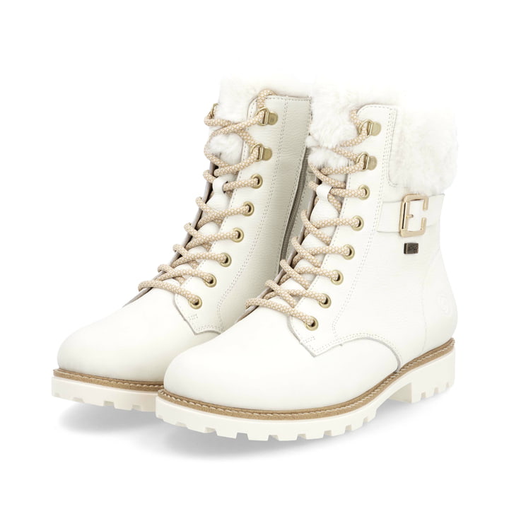 Remonte Artikelnummer D8481-80 remonte Damen Schnürstiefel macchiatoweiß Bis zu 55% Rabatt