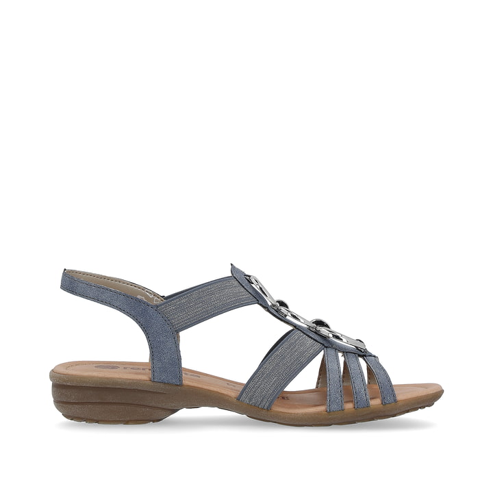 Remonte Artikelnummer R3605-12 remonte Damen Riemchensandalen schieferblau-silber Super Rabatt