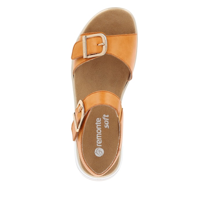 Remonte Artikelnummer D1J51-38 remonte Damen Riemchensandalen safranorange Clearance-Verkauf