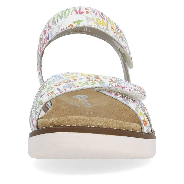 Remonte Artikelnummer D2049-81 remonte Damen Riemchensandalen multicolored-weiß Begrenzt auf 3 Tage