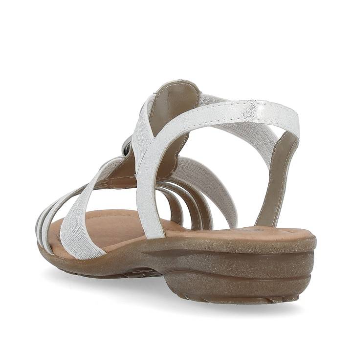 Remonte Artikelnummer R3605-80 remonte Damen Riemchensandalen blütenweiß-silber Black Friday Preise