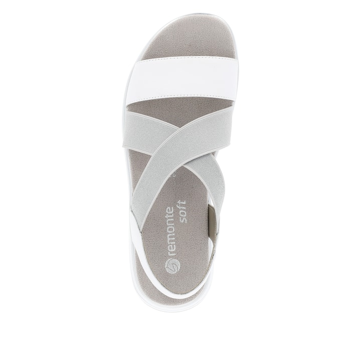 Remonte Artikelnummer D1J50-80 remonte Damen Riemchensandalen graphitgrau-reinweiß Im Verkauf