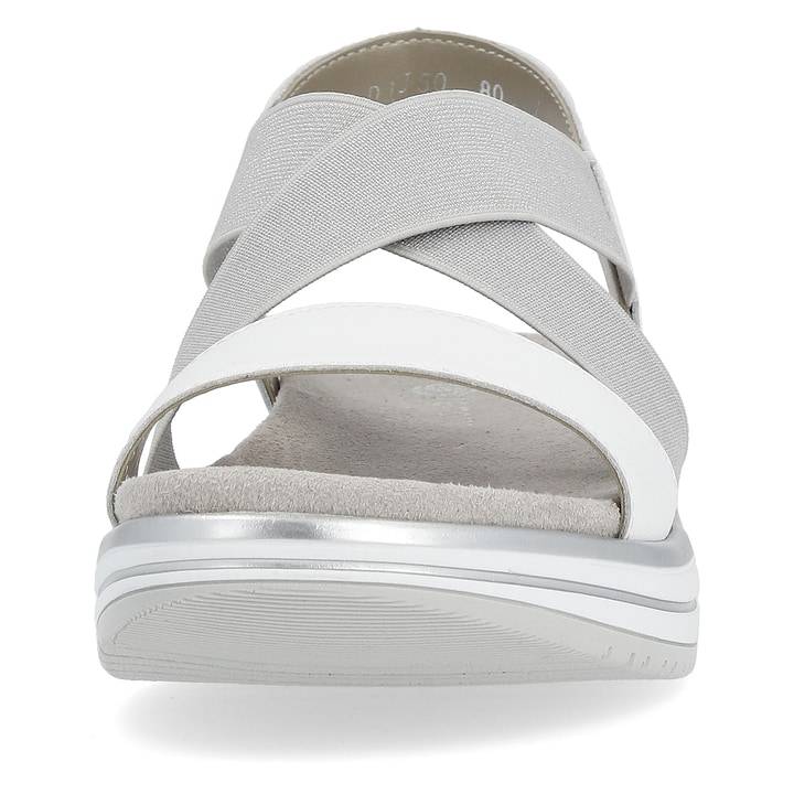 Remonte Artikelnummer D1J50-80 remonte Damen Riemchensandalen graphitgrau-reinweiß Im Verkauf