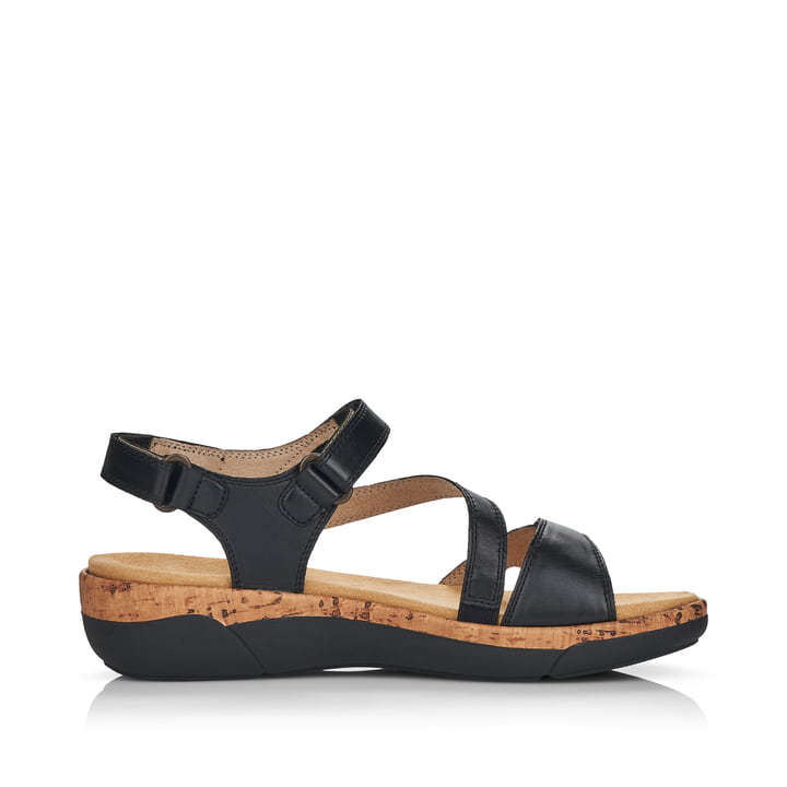 Remonte Artikelnummer R6850-01 remonte Damen Riemchensandalen tiefschwarz zollfrei
