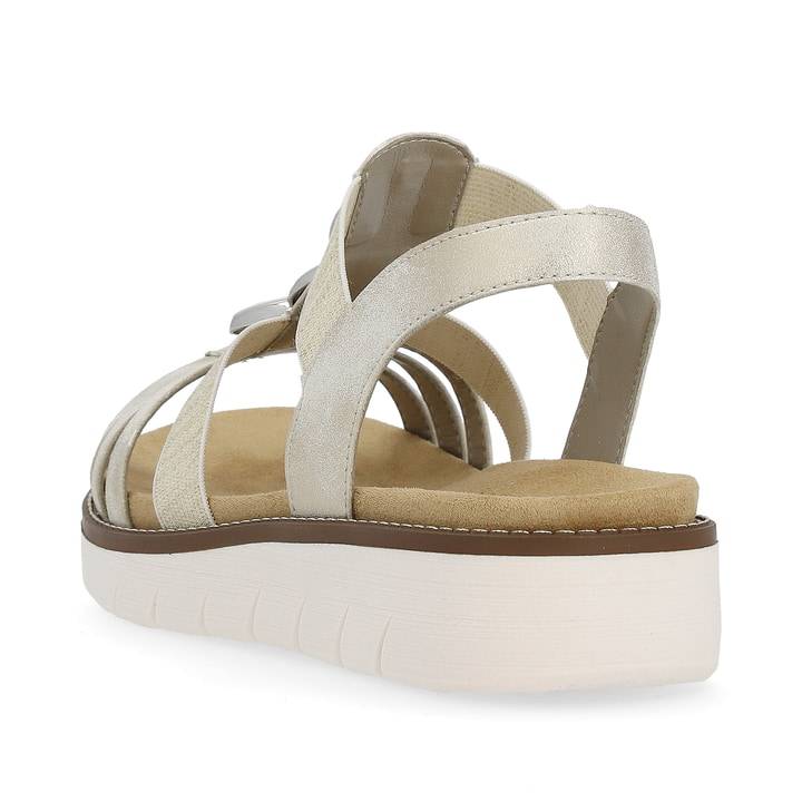 Remonte Artikelnummer D2073-60 remonte Damen Riemchensandalen cremebeige-silber 2025