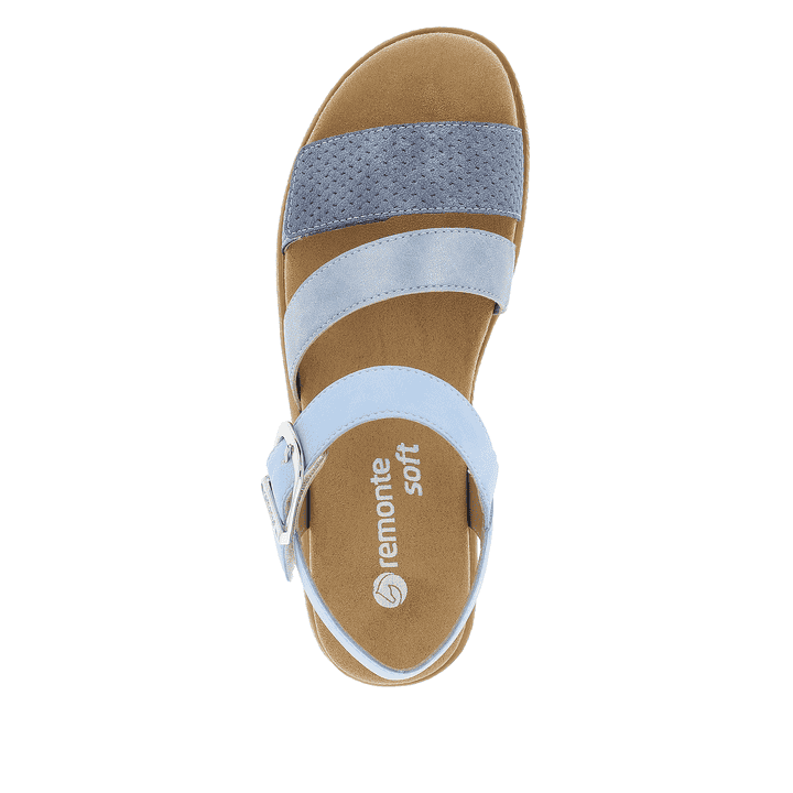 Remonte Artikelnummer D0Q55-12 remonte Damen Riemchensandalen himmelblau Auslauf