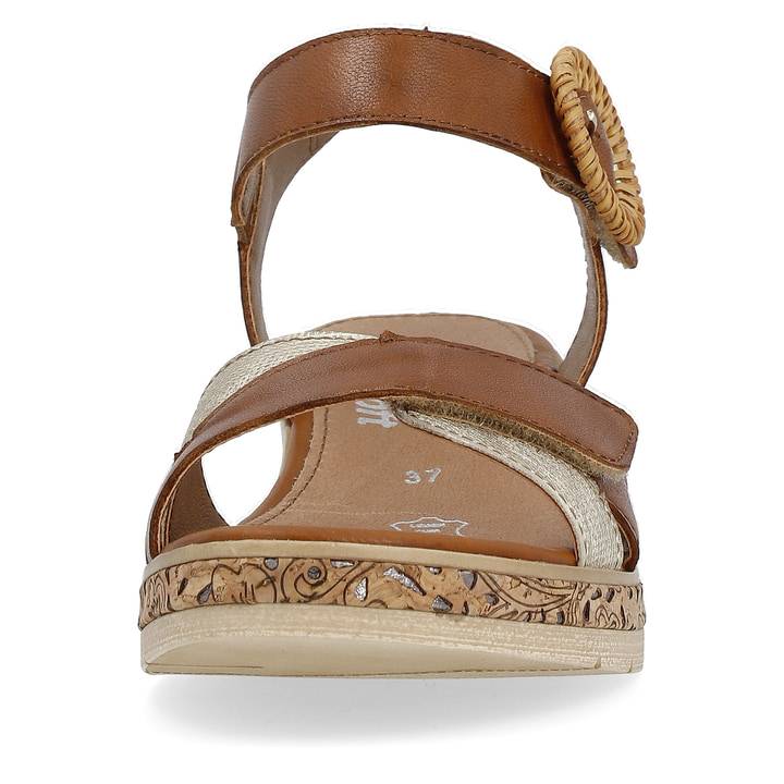 Remonte Artikelnummer D3067-24 remonte Damen Keilsandaletten nougatbraun im Angebot