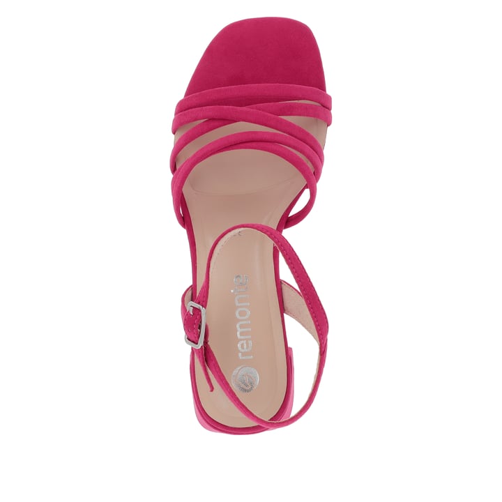 Remonte Artikelnummer D1L52-31 remonte Damen Riemchensandaletten rotpink Fabrikverkauf