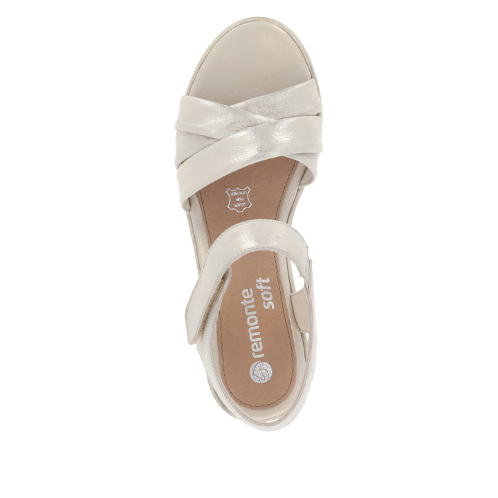 Remonte Artikelnummer D1P51-90 remonte Damen Keilsandaletten gold-metallic Fabrikpreis