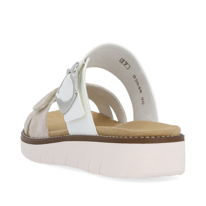 Remonte Artikelnummer D2048-90 remonte Damen Pantoletten metallicrosé-lilienweiß Begrenztes Angebot