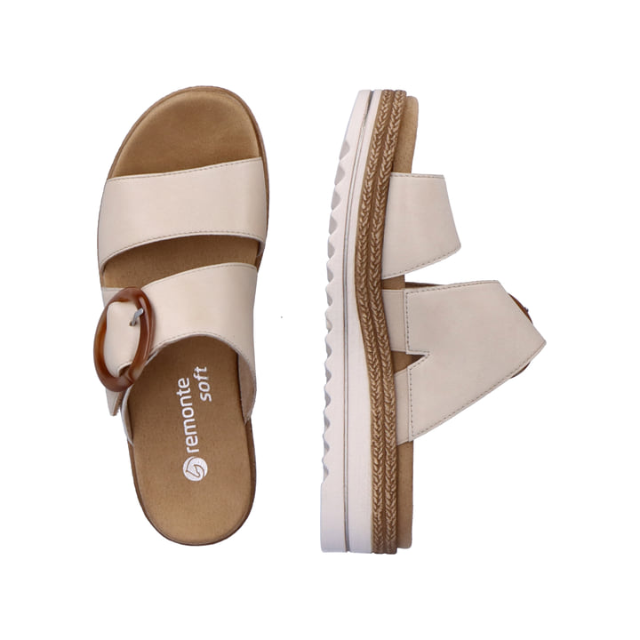 Remonte Artikelnummer D0Q51-80 remonte Damen Pantoletten vanillebeige Exklusivangebot