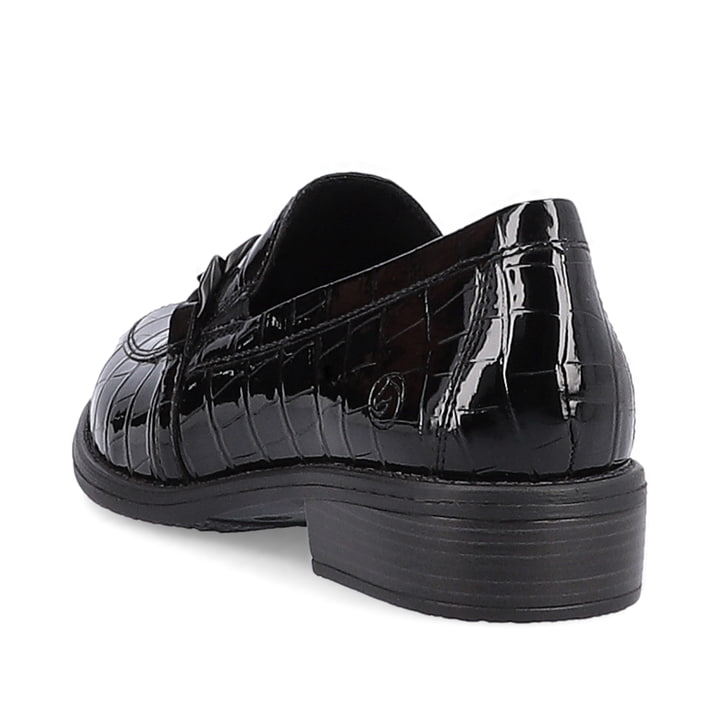 Remonte Artikelnummer D0F03-02 remonte Damen Loafers glanzschwarz Top Angebot