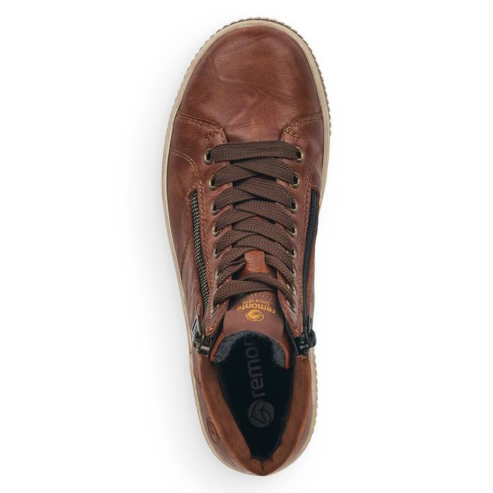 Remonte Artikelnummer D0772-22 remonte Damen Schnürschuhe kaffeebraun Neuheiten