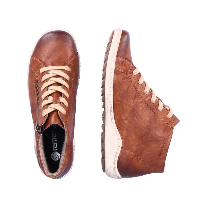 Remonte Artikelnummer R1470-22 remonte Damen Schnürschuhe karamellbraun Bestseller