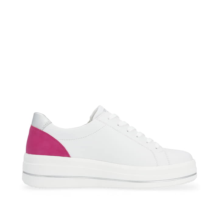 Remonte Artikelnummer D1C01-80 remonte Damen Sneaker kristallweiß-magenta Vierteljährliche Förderung