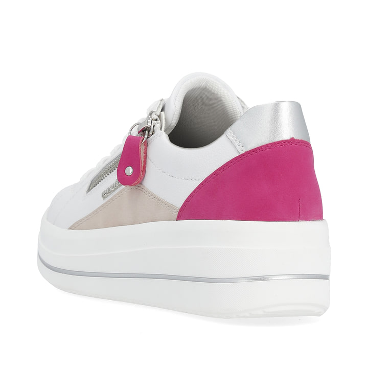 Remonte Artikelnummer D1C01-80 remonte Damen Sneaker kristallweiß-magenta Vierteljährliche Förderung