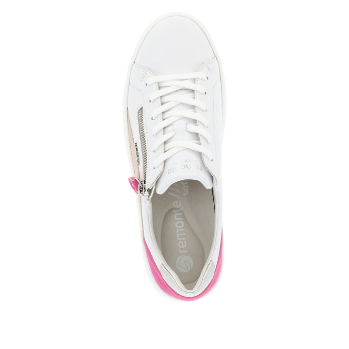 Remonte Artikelnummer D1C01-80 remonte Damen Sneaker kristallweiß-magenta Vierteljährliche Förderung