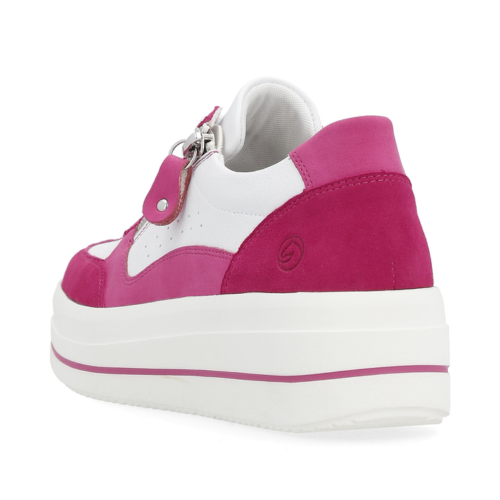 Remonte Artikelnummer D1C00-81 remonte Damen Sneaker fuchsia-schneeweiß Bis zu 55% Rabatt