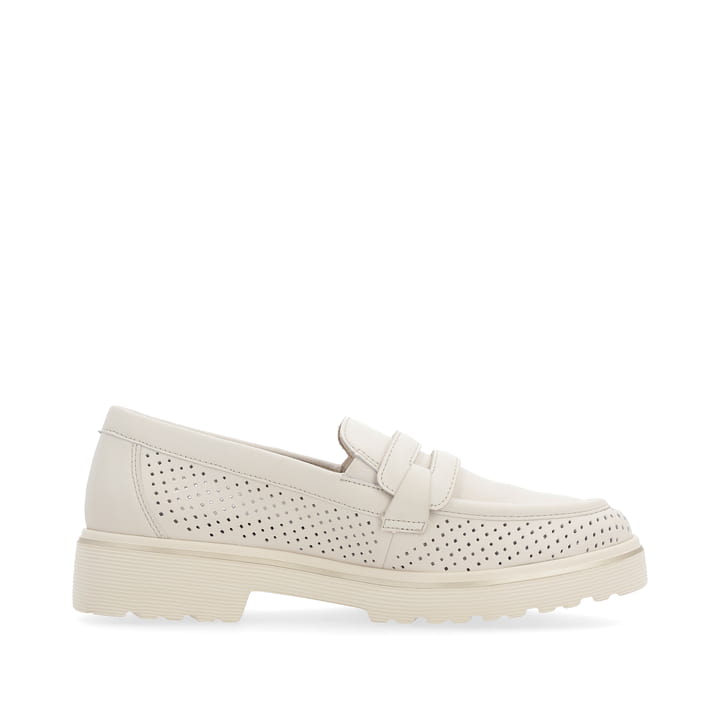 Remonte Artikelnummer D1H03-60 remonte Damen Loafers vanillebeige Fabrikladen