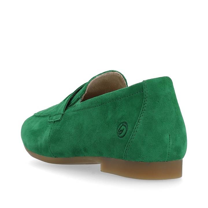 Remonte Artikelnummer D0K02-52 remonte Damen Loafers smaragdgrün Begrenzt auf 3 Tage