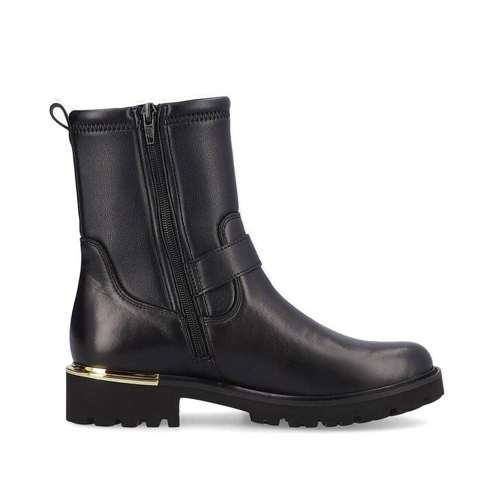 Remonte Artikelnummer D8666-01 remonte Damen Biker Boots nachtschwarz Im Verkauf