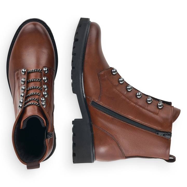 Remonte Artikelnummer D8670-22 remonte Damen Biker Boots karamellbraun zollfrei